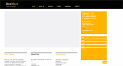 Desktop Screenshot of ideablaze.net