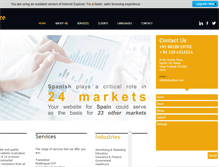 Tablet Screenshot of ideablaze.net